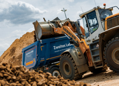 Fräsgutlogistik für die L3442